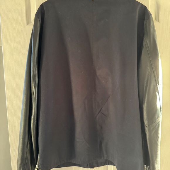 Mackage Bomber Leather Sleeves - Size 42 - Picture 2 of 3